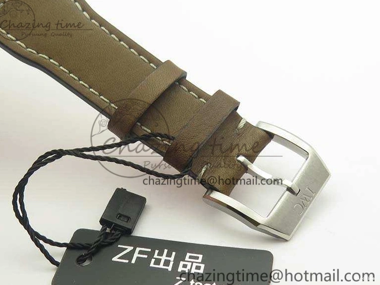 MIROTIME 0523 SunProtective Pilot Chrono IW377713 ZF 1:1 Best Edition Brown Dial On Brown Leather Strap A 7214